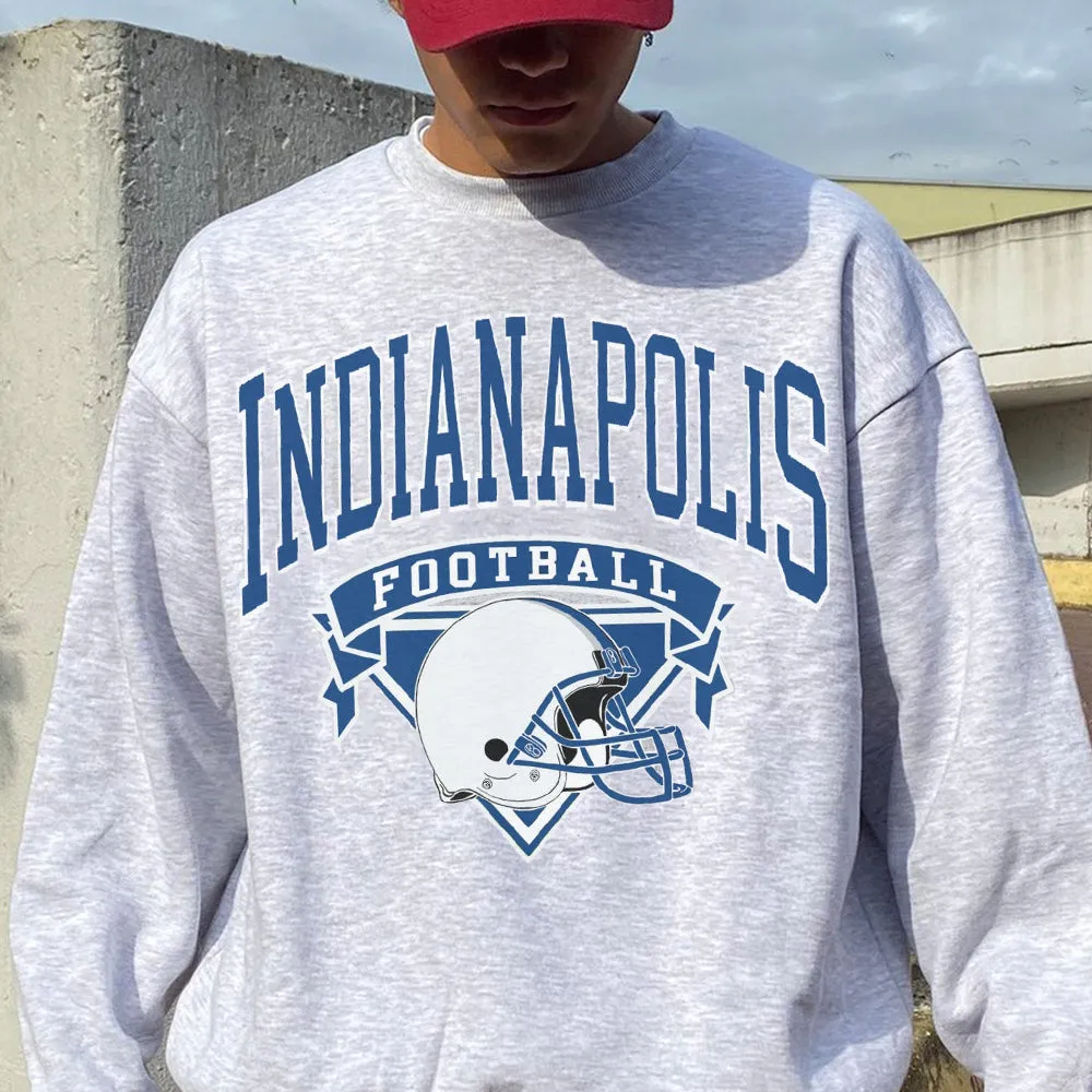 Clearance-Indianapolis Football Men's Sweatshirt-S sold by Shopnova product image thumbnail 2