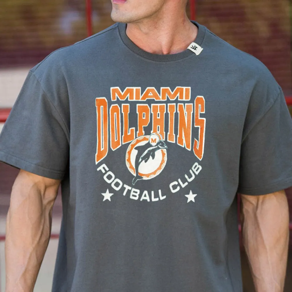 Dolphin Graphic Print Casual Loose Men's Short Sleeve T-Shirt sold by Shopnova product image thumbnail 2