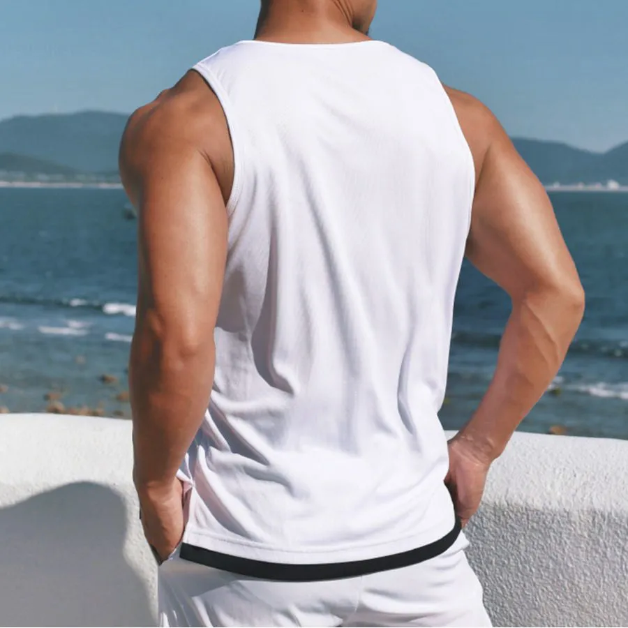 Graphic Print Men's Tank Top sold by Shopnova product image thumbnail 2