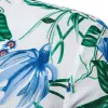 Cotton And Linen Printed Pocket Button-down Shirt sold by Shopnova