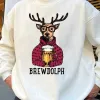 Brewdolph Men's Crew Neck Sweatshirts sold by Shopnova