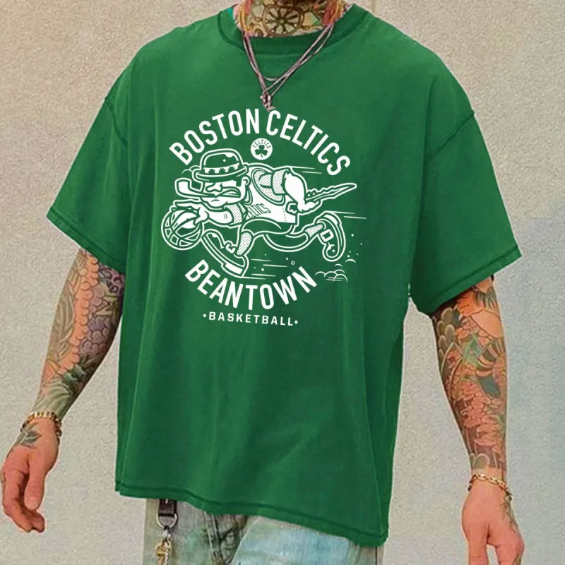 Men‘s Boston Celtics Baskeball Team T-Shirts sold by Shopnova