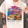 Racing Graphic Casual Loose Short Sleeve Men's T-Shirt sold by Shopnova