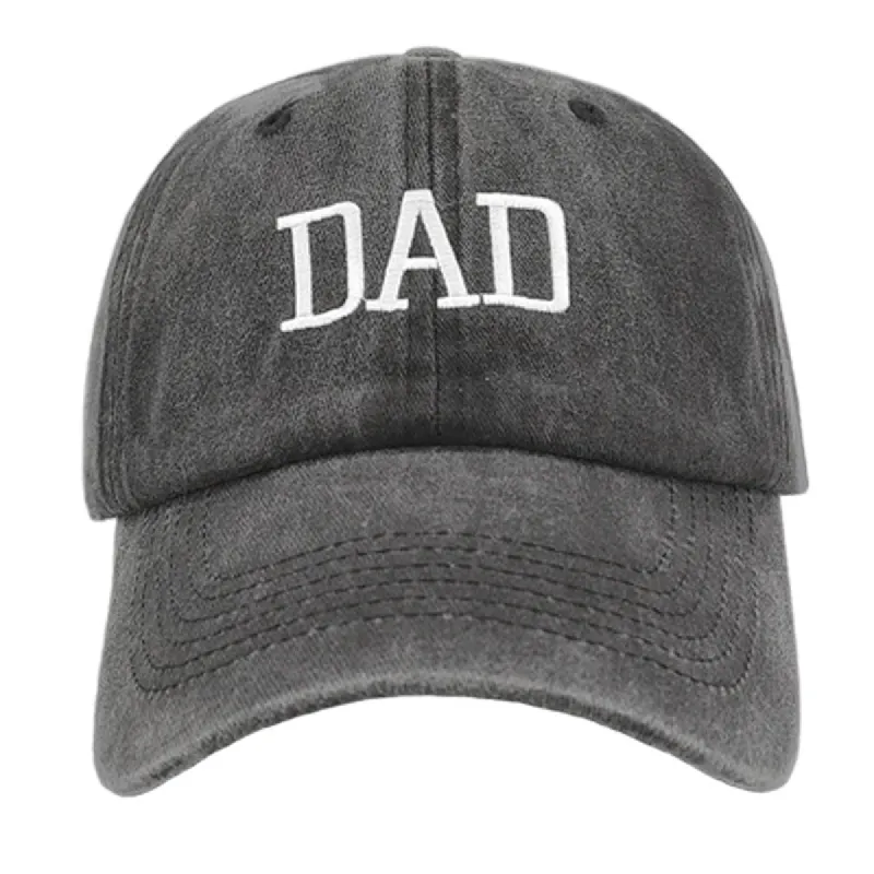DAD/MOM Embroidered Washed Cap Hat sold by Shopnova