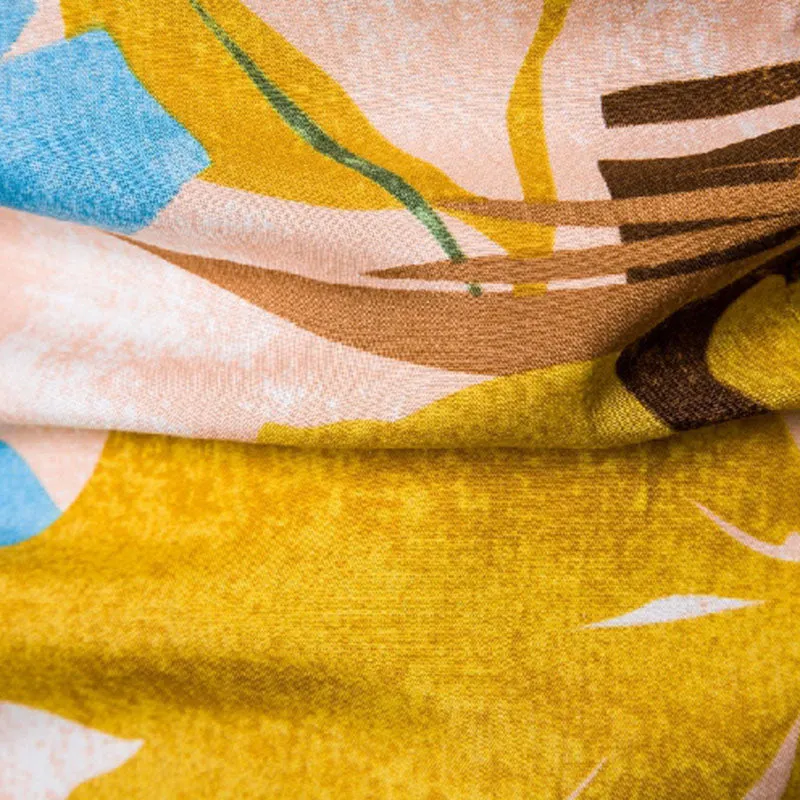 Cotton And Linen Printed Pocket Button-down Shirt sold by Shopnova product image thumbnail 4