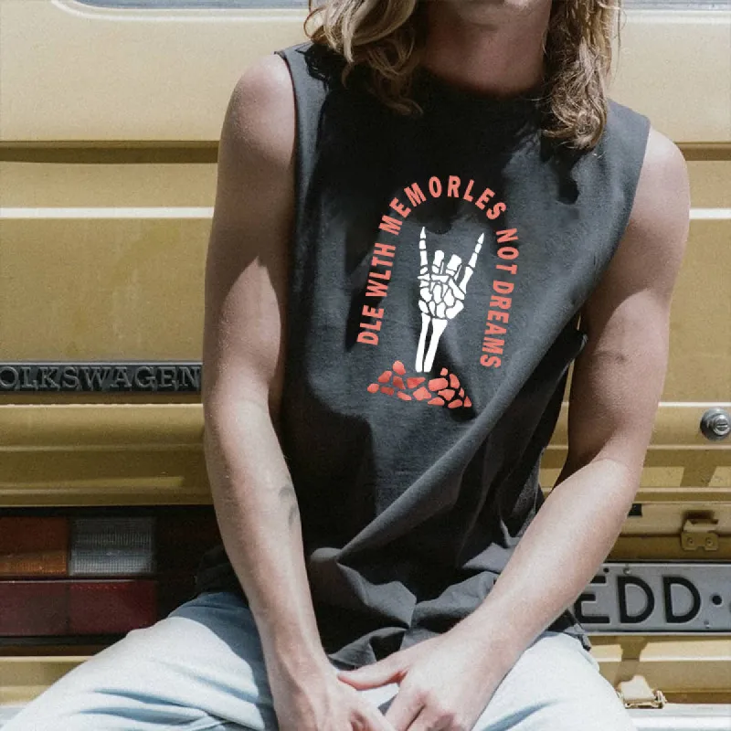 Die With Memories Not Dreams Men's Tank Top-B sold by Shopnova