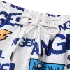Men's beach pants loose casual cartoon printed shorts sold by Shopnova