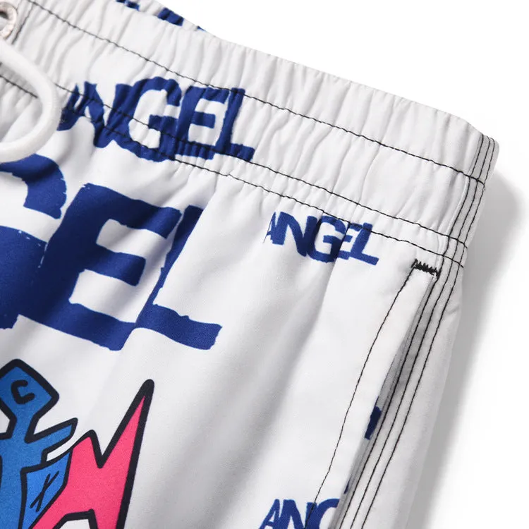 Men's beach pants loose casual cartoon printed shorts sold by Shopnova product image thumbnail 5