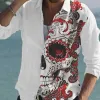 Personalized Fashion Printed Long Sleeve Simple Shirt sold by Shopnova