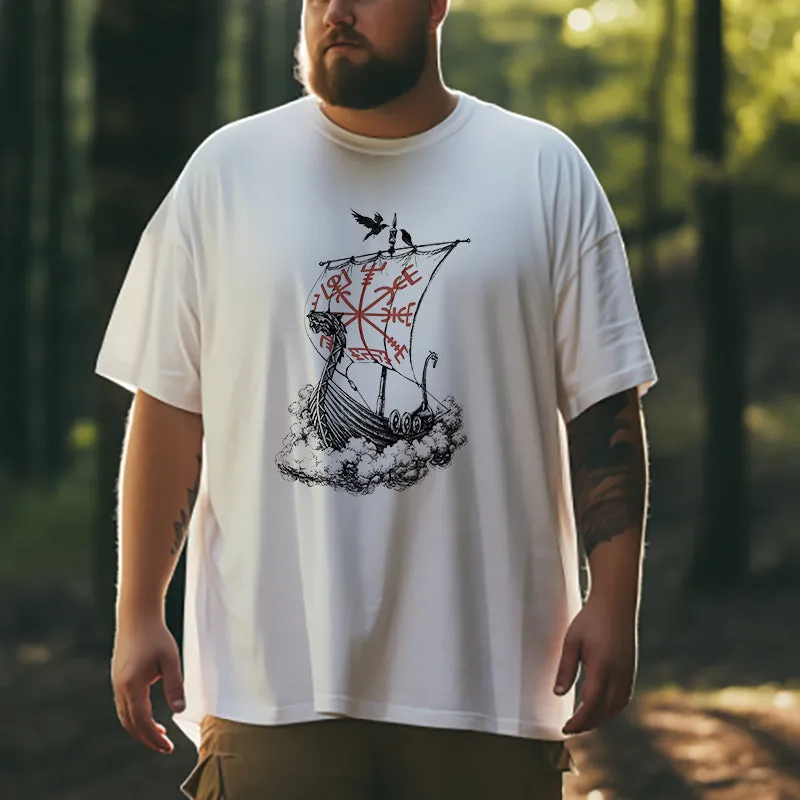 Voyage of the Vikings Viking Ship Drakkar Tee sold by Shopnova product image thumbnail 2