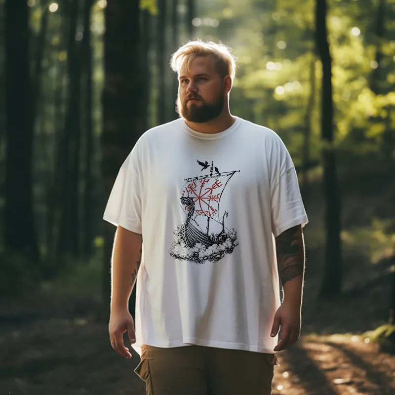 Voyage of the Vikings Viking Ship Drakkar Tee sold by Shopnova product image thumbnail 3