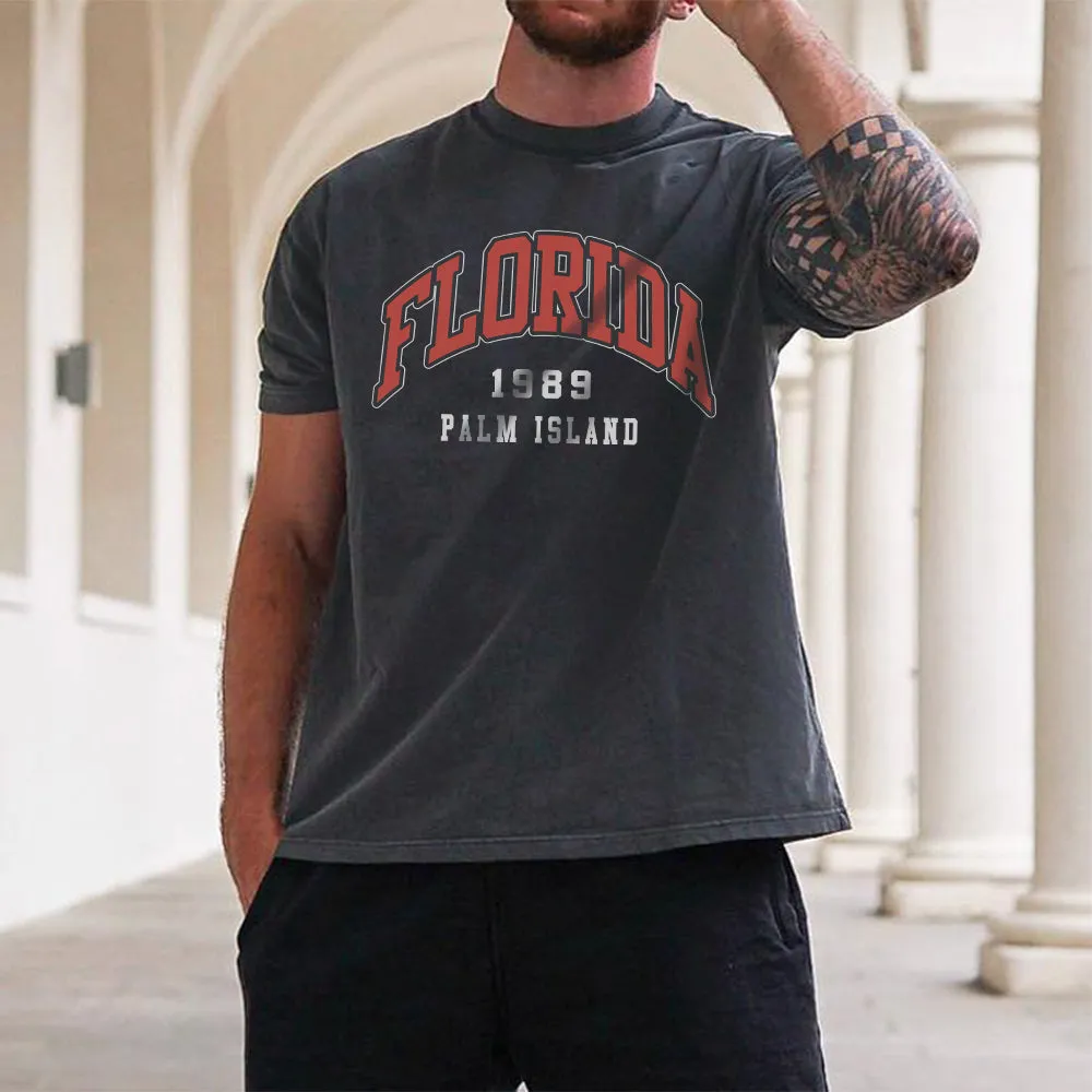 Florida Men's Streetwear Fashion Sport Tracksuits sold by Shopnova product image thumbnail 2