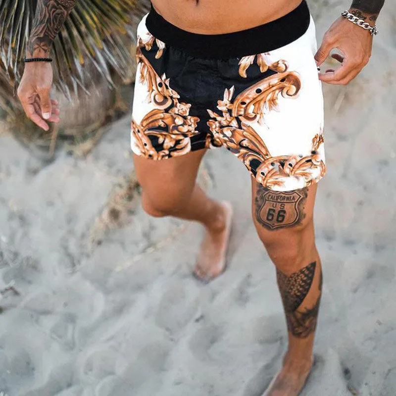Casual Print Resort Style Shorts sold by Shopnova