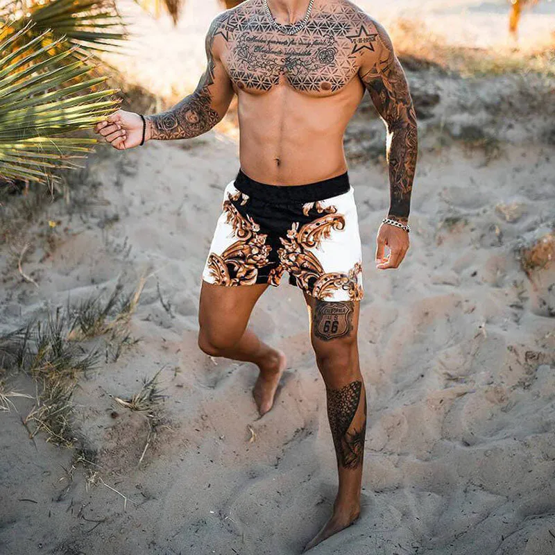 Casual Print Resort Style Shorts sold by Shopnova product image thumbnail 3