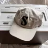 S Embroidered Retro Cap Hat sold by Shopnova