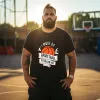 Baketball Lovers Hoops Calling Men's Black T-shirt sold by Shopnova