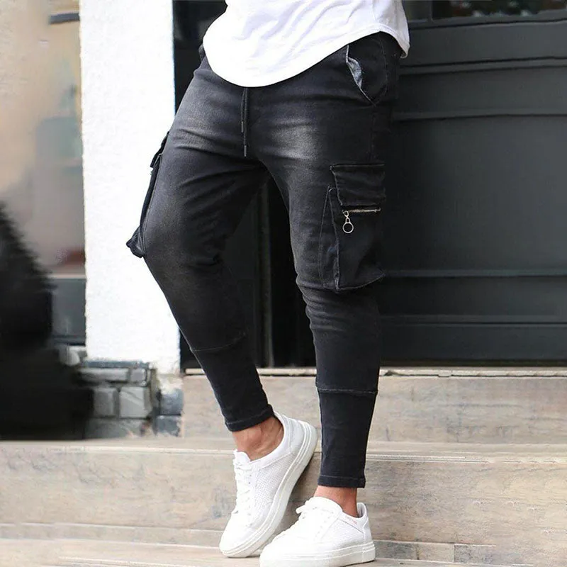 Casual Patch Denim Pants sold by Shopnova product image thumbnail 4