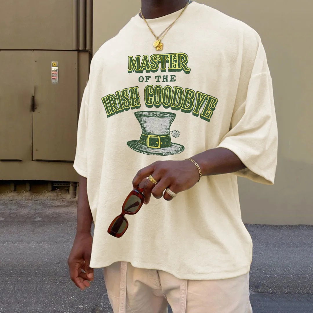 Master of the Irish Goodbye Men's Short-sleeve T-Shirts sold by Shopnova