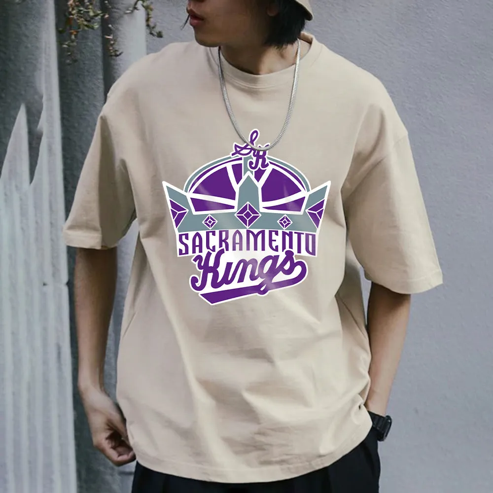 Sacramento Kings Men's Cotton T-shirt sold by Shopnova
