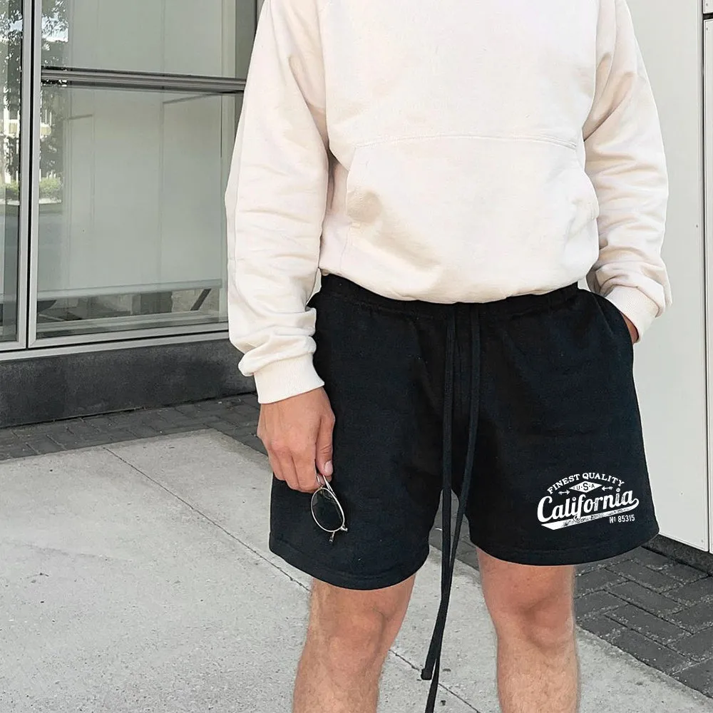 California Men's Streetwear Casual Shorts sold by Shopnova product image thumbnail 2