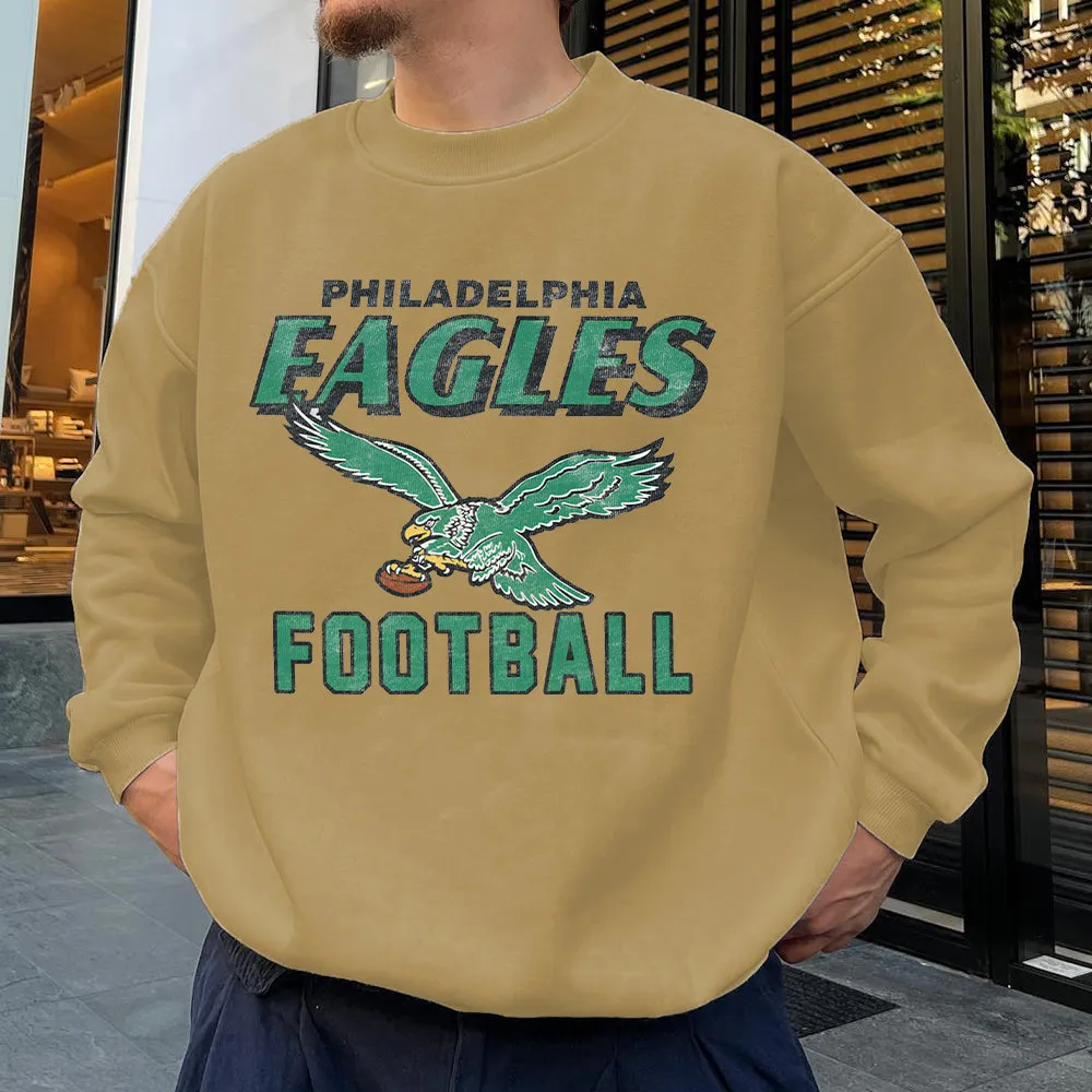 Clearance-Philadelphia Eagles Football Men's Sweatshirts-L,2XL sold by Shopnova