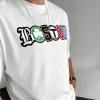 Boston Men's Casual Oversized T-Shirts sold by Shopnova