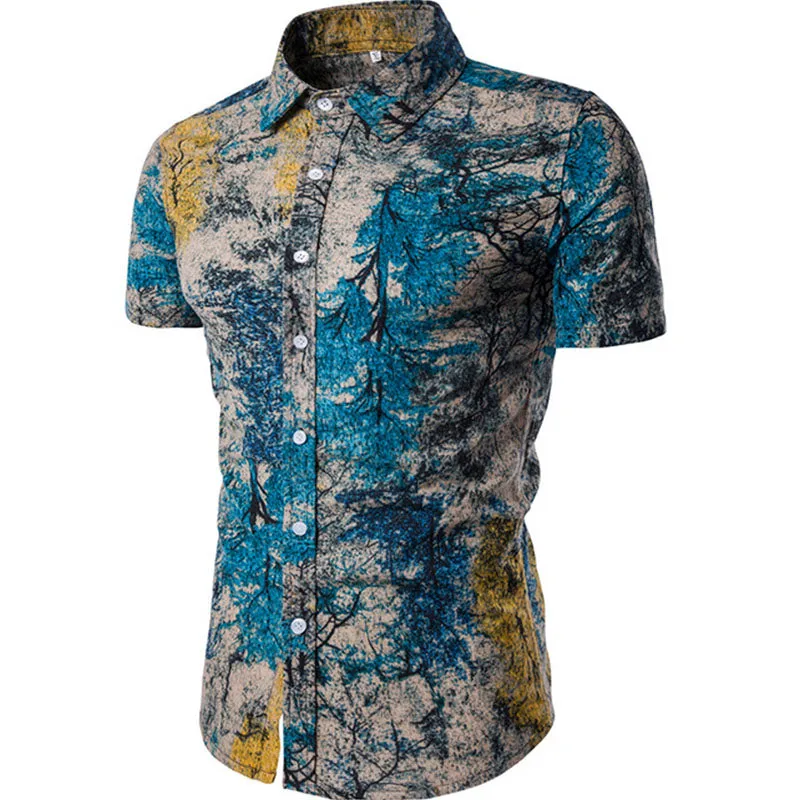 Men's lapel Print Two-piece Suit sold by Shopnova product image thumbnail 5