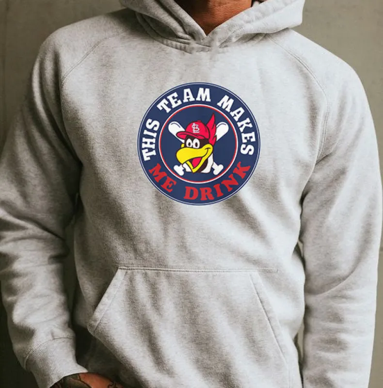 St. Louis Cardinals Baseball Fleeced Hoodie sold by Shopnova