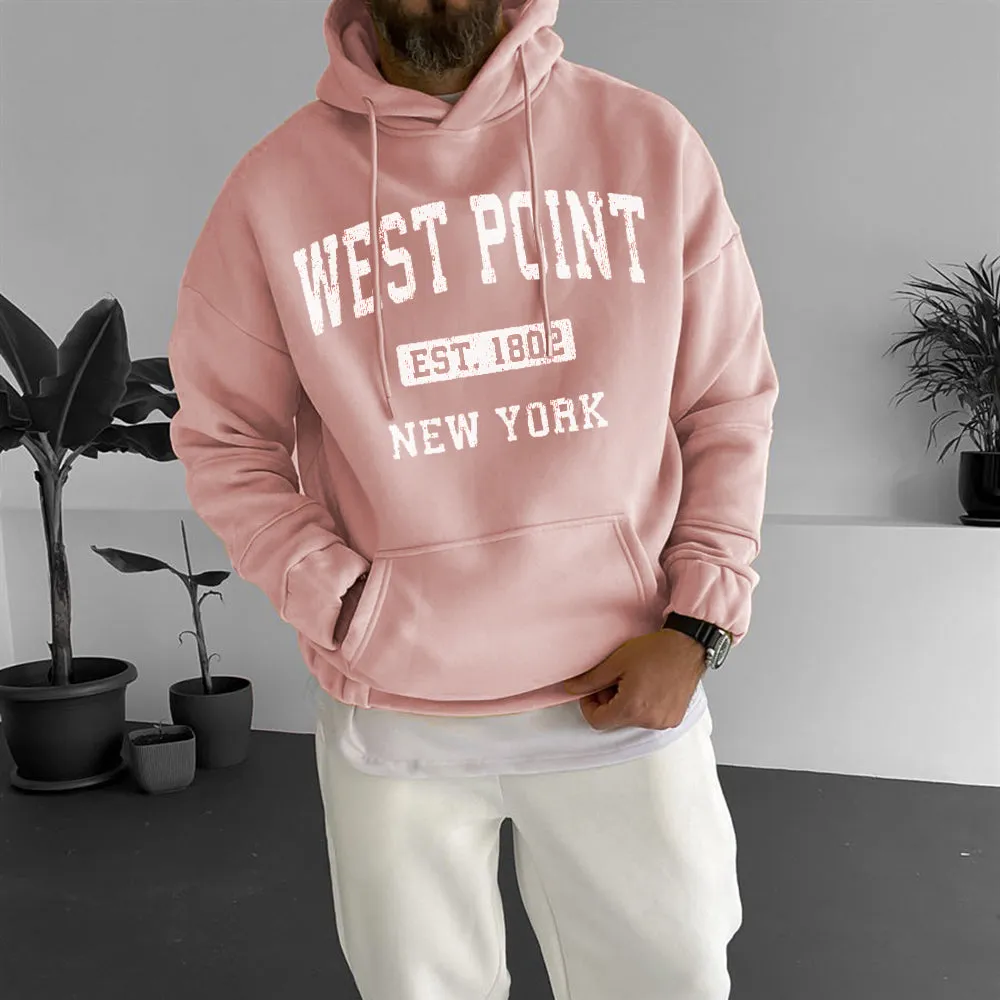 WeST Point Men's Casual Streestwear Hoodies sold by Shopnova