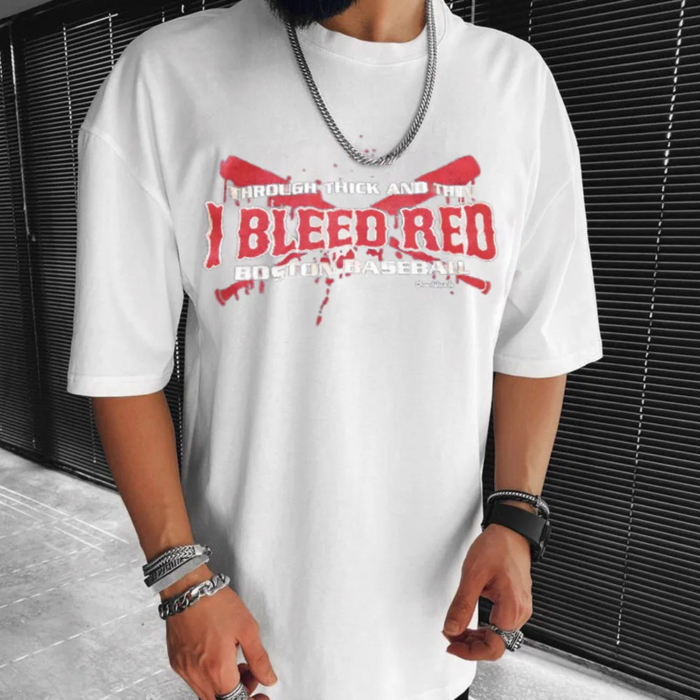 Baseball Alphabet Graphic Print Men's T-Shirt sold by Shopnova