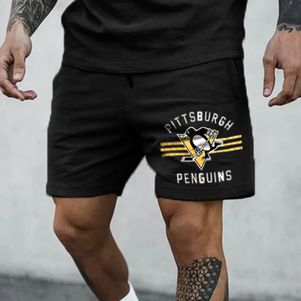 Pittsburgh Penguins Men's Streetwear Casual Shorts sold by Shopnova