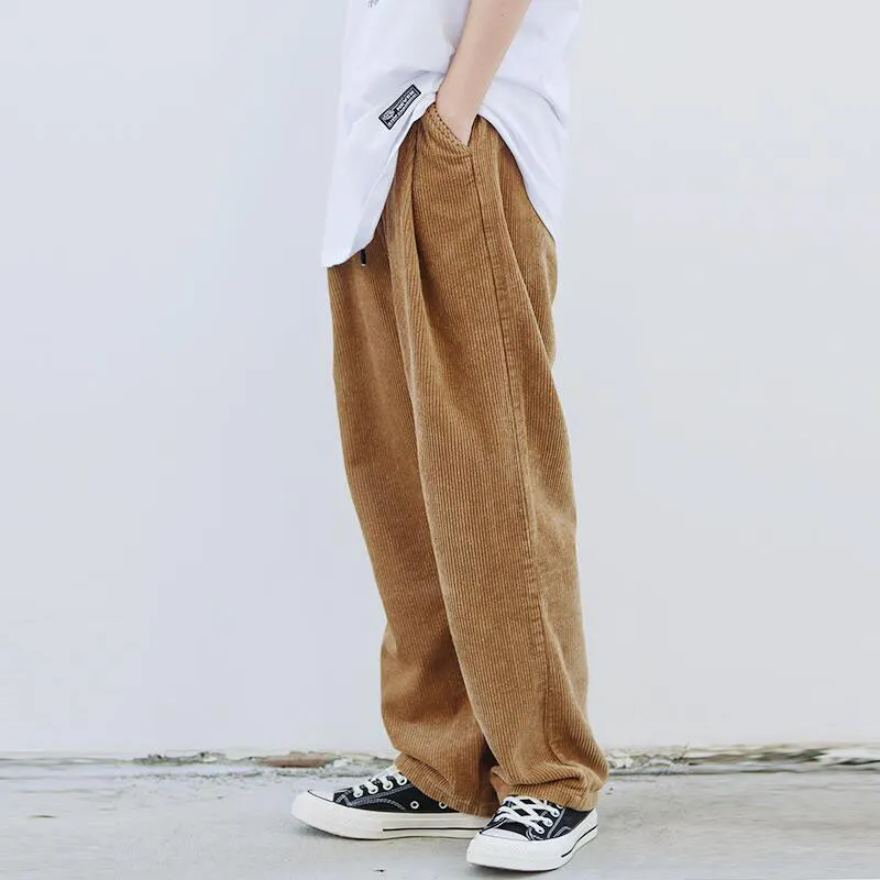 Casual Solid Color Loose Casual Pants sold by Shopnova product image thumbnail 2