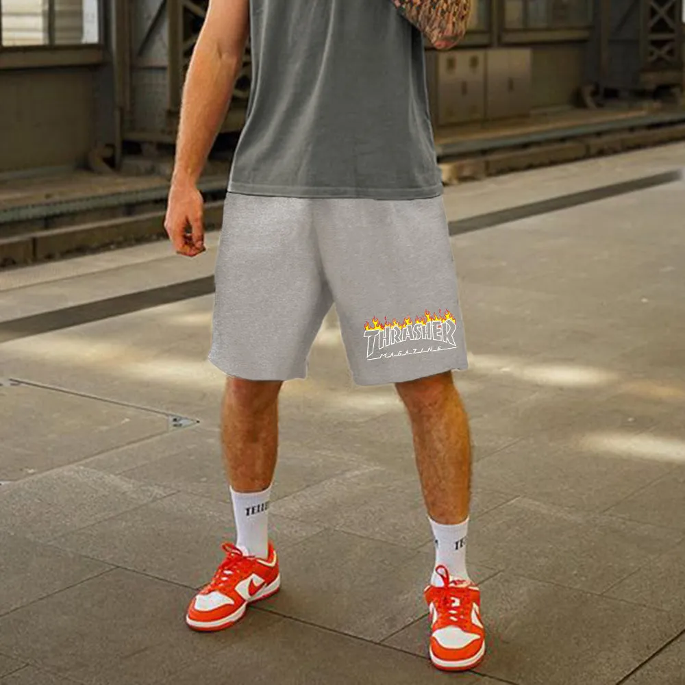 Thrasher Men's Streetwear Tank Top Tracksuits-B sold by Shopnova product image thumbnail 3