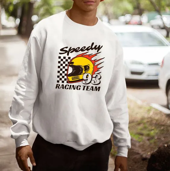 Motorcycle Racing Men's Sweatshirt sold by Shopnova