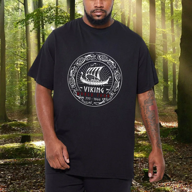 Mythic Viking Voyage Men's T-Shirt sold by Shopnova