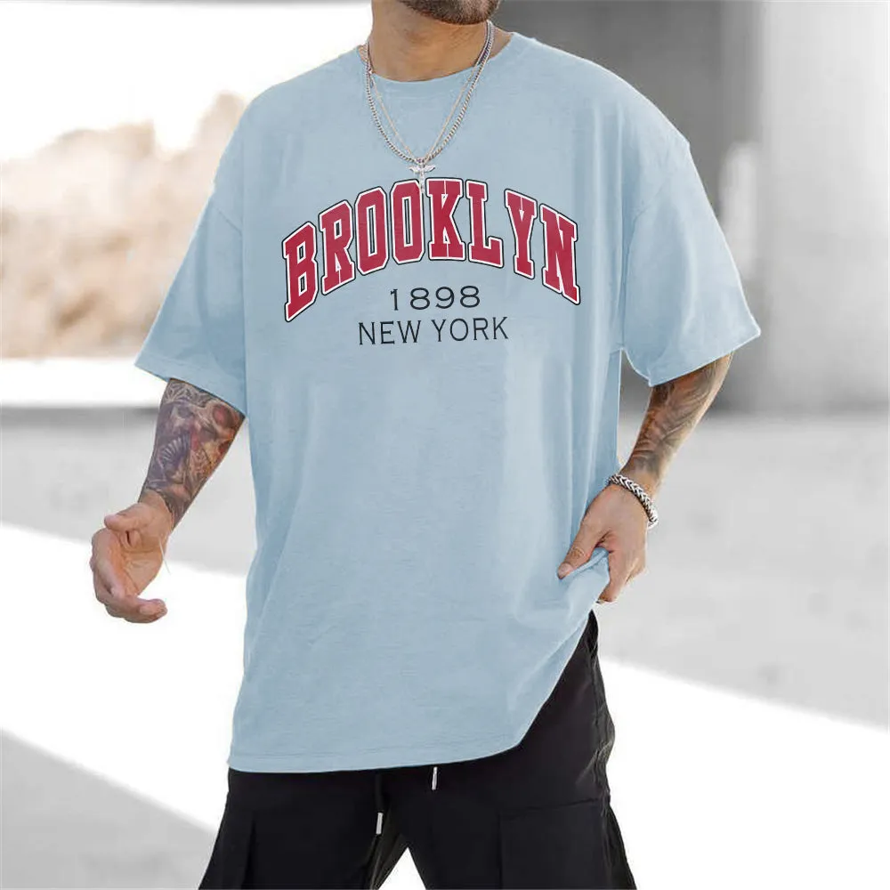 Brooklyn 1898 Men's Fashion T-shirt sold by Shopnova product image thumbnail 2