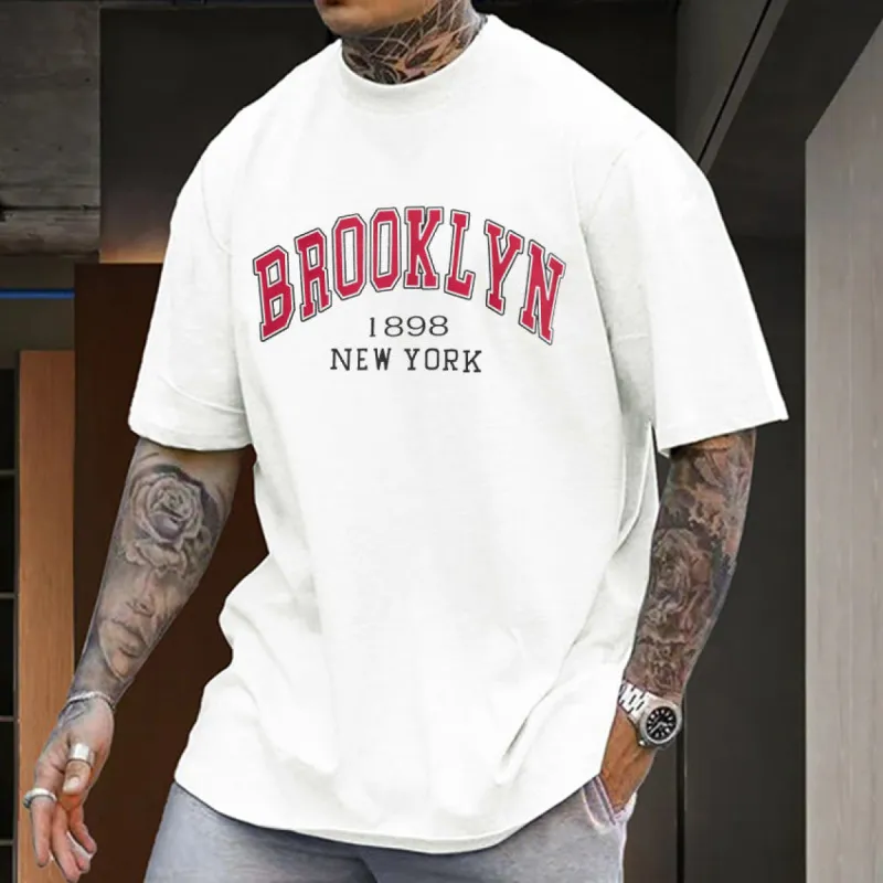 Brooklyn 1898 Men's Fashion T-shirt sold by Shopnova
