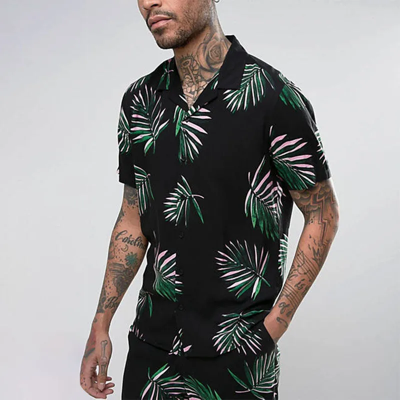 Men's Leaf Casual Holiday Two-Piece Set sold by Shopnova product image thumbnail 2
