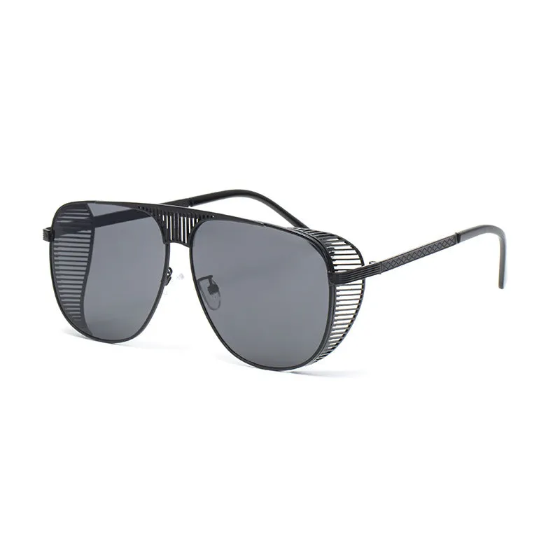 Metal Cutout Men's Sunglasses sold by Shopnova product image thumbnail 4