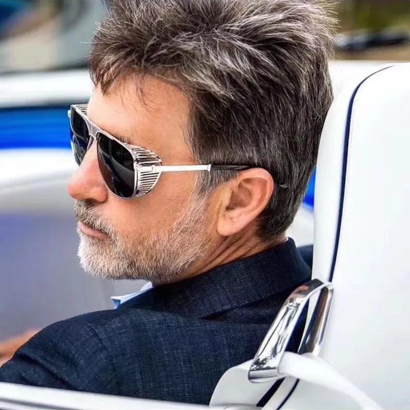 Metal Cutout Men's Sunglasses sold by Shopnova