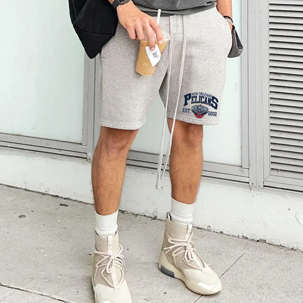 New Orleans Pelicans Men's Casual Drawstring Shorts sold by Shopnova product image thumbnail 2