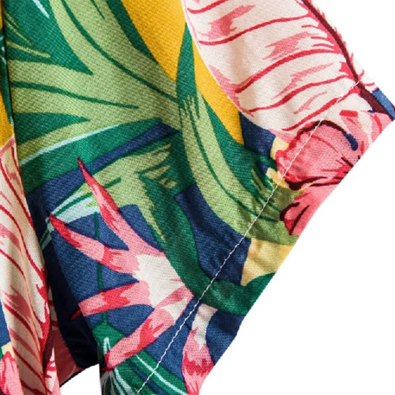 Cotton And Linen Printed Pocket Button-down Shirt sold by Shopnova product image thumbnail 5