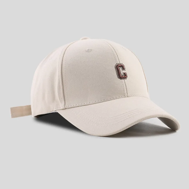 C Letter Embroidered Street Personality Adjustable Baseball Cap made by Shopnova