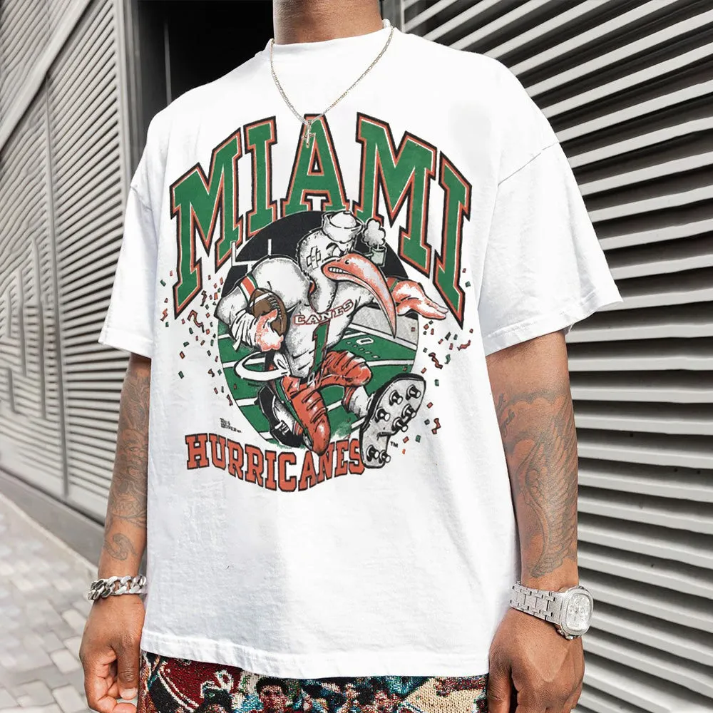 Miami Hurricianes Men's Loose Fit T-shirts sold by Shopnova