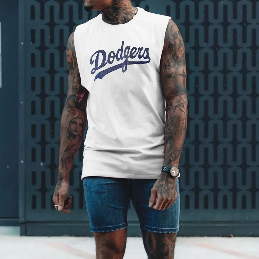 LA Dodgers Men's Sports Tank Tops-B sold by Shopnova product image thumbnail 2
