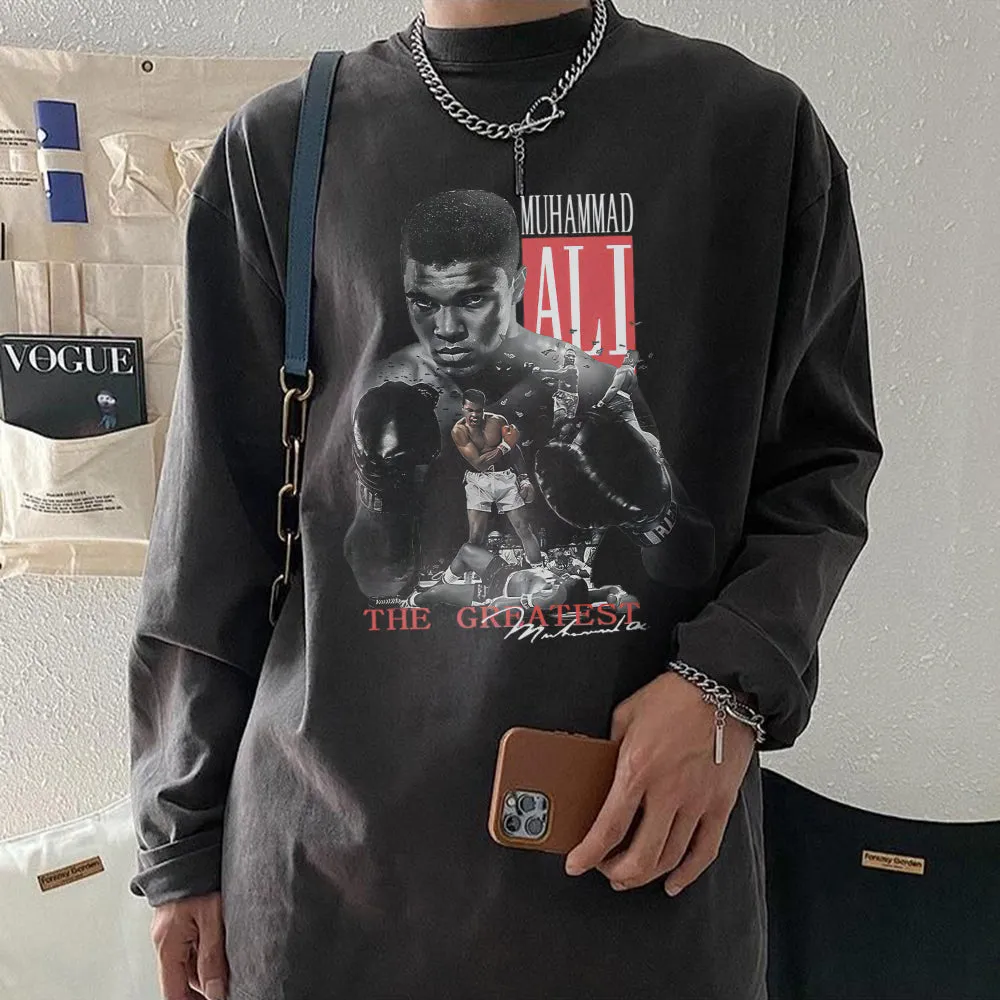 Muhammad The King of Fighters Men's Long Sleeve T-Shirts-B sold by Shopnova