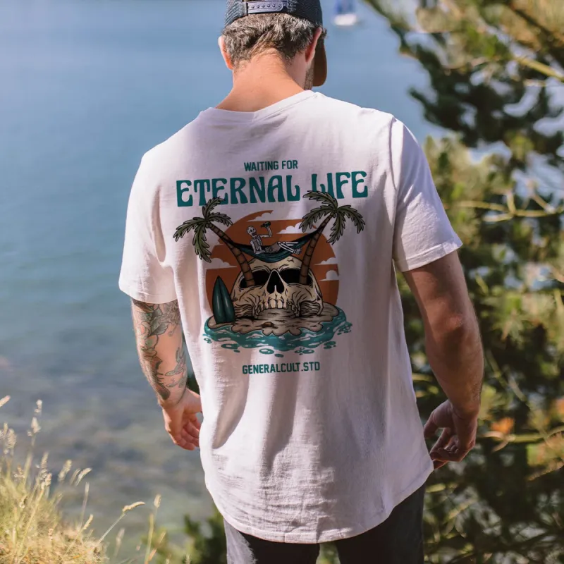 Casual Men's Short Sleeve T-Shirt sold by Shopnova