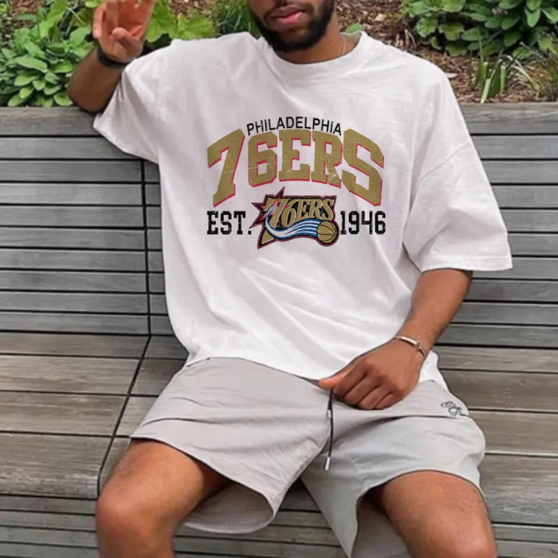 Philadelphia 76 ERS Men's Fashion T-shirts sold by Shopnova