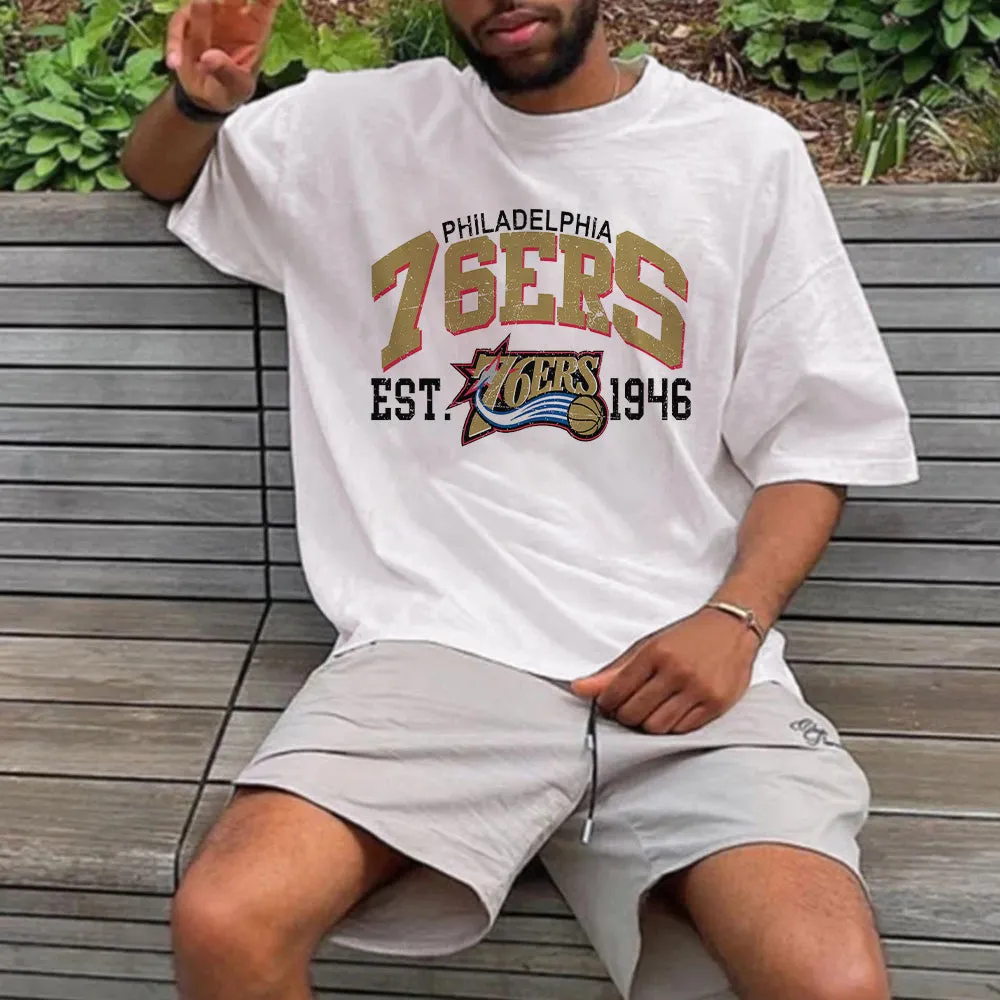 Philadelphia 76 ERS Men's Fashion T-shirts sold by Shopnova