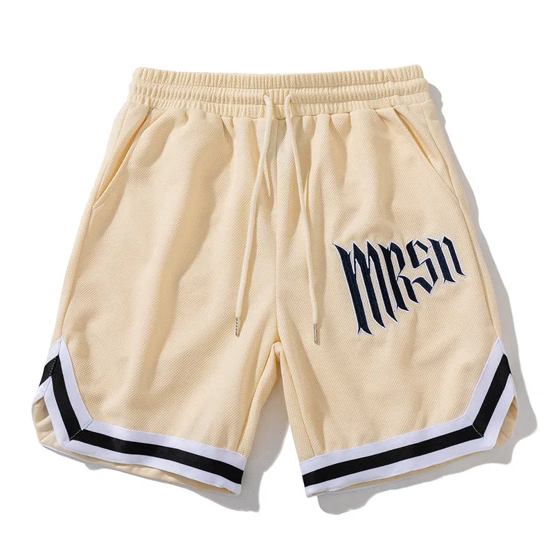 Men's Hip Hop Letter Embroidered Casual Shorts sold by Shopnova product image thumbnail 4